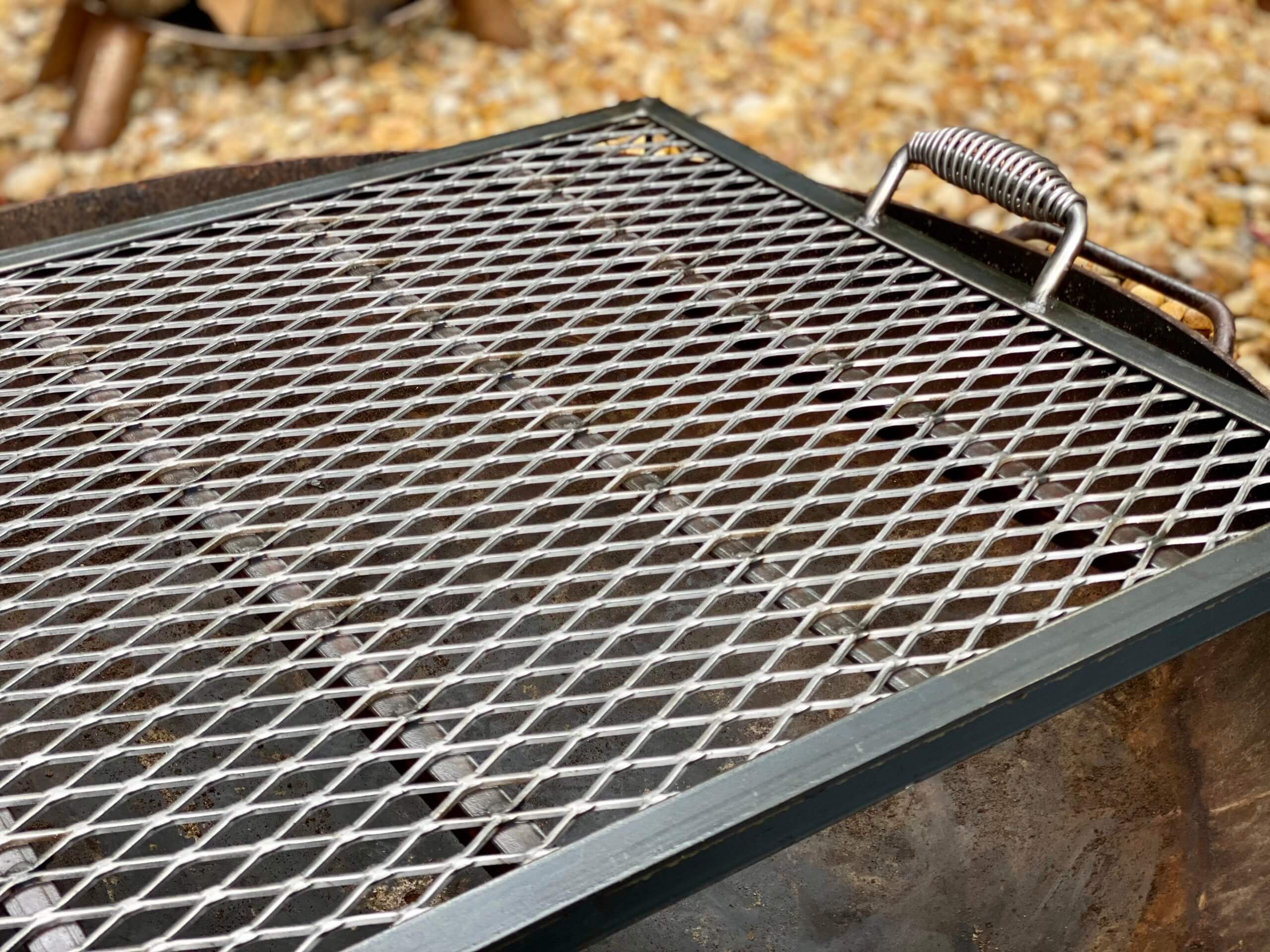 42 Heavy Duty Handcrafted Fire Pit, How To Use Fire Pit Grate