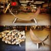Large Firewood Rack On Legs – Custom Fire Pits | Unique Fire Pits ...