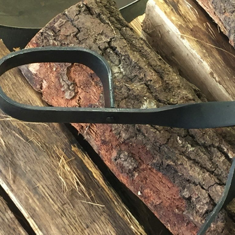 Handcrafted Fire Pit Log Tongs Custom Fire Pits Unique Fire Pits