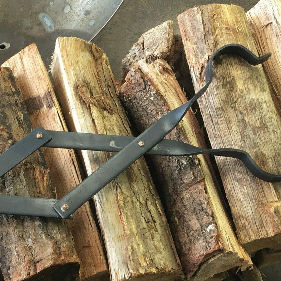 Handcrafted Fire Pit Log Tongs Custom Fire Pits Unique Fire Pits Guaranteed For Life