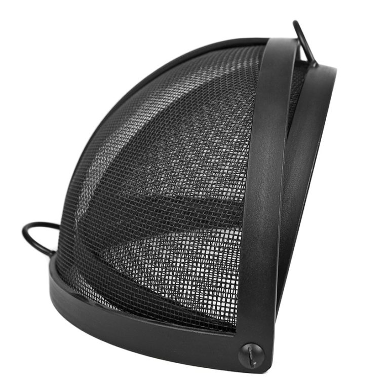 42" Dome Pivot Fire Pit Screen Carbon Steel