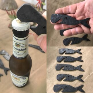 Hand Forged Bottle Opener - Straight Twist (3 Pack)