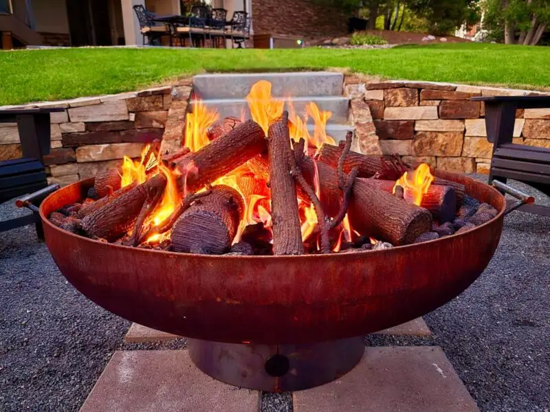 S&S Fire Pits Gas Log Set