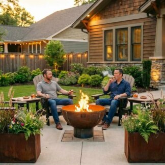 30” Hemisphere Cauldron Fire Pit