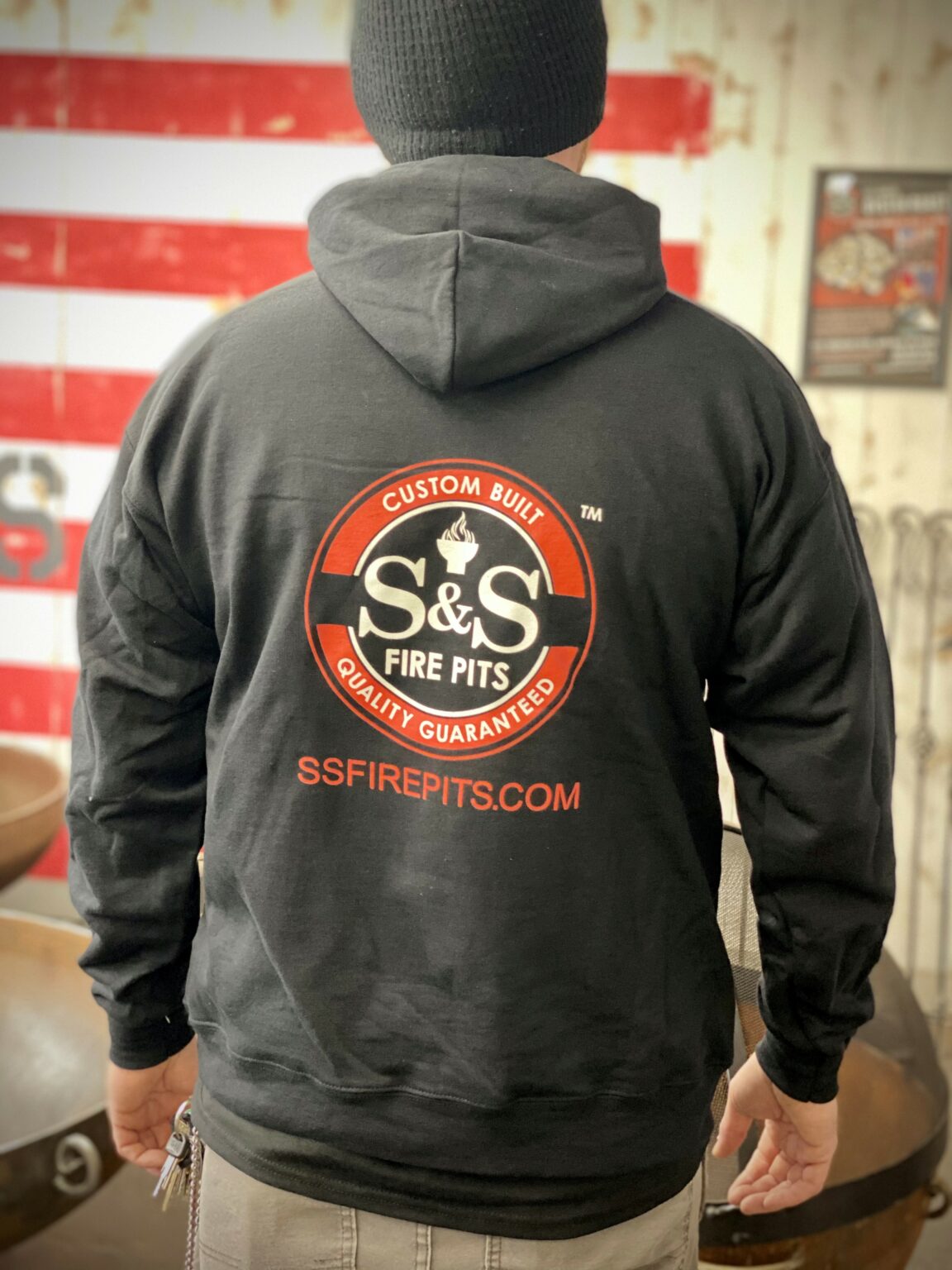 S&S Hoodie Custom Fire Pits Unique Fire Pits Guaranteed For Life