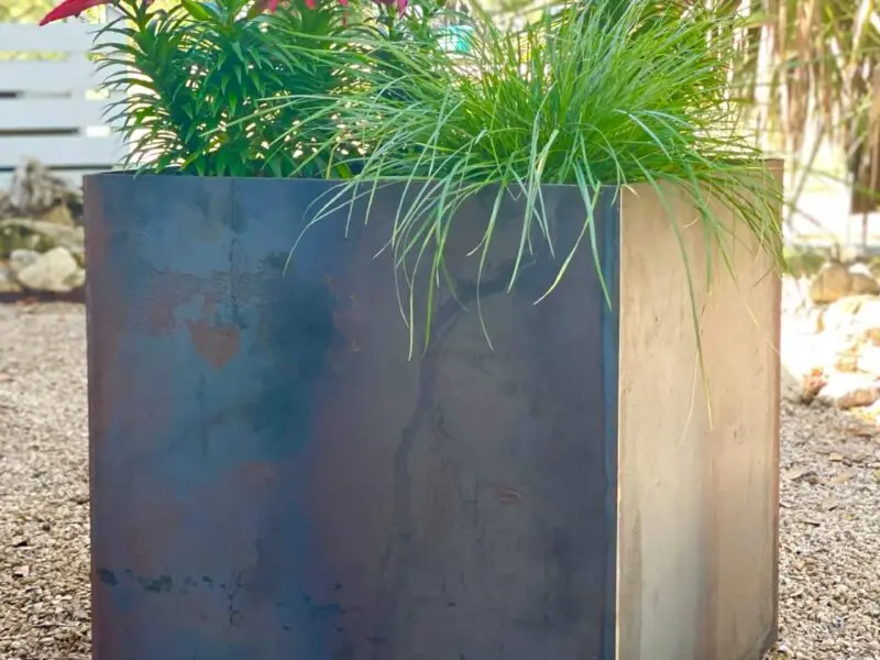 S&S Fire Pits Corten Box 24X24X