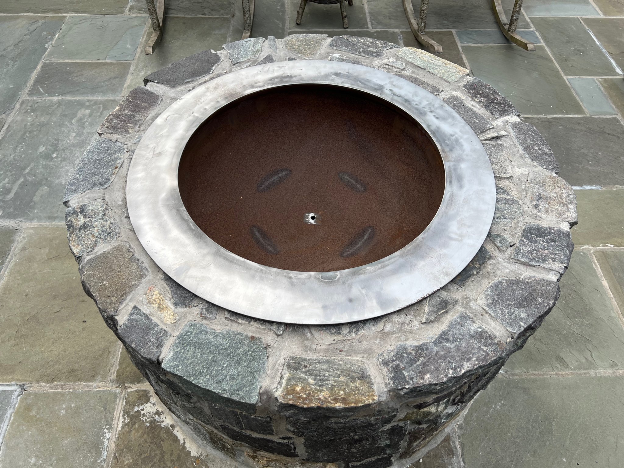 Custom Steel Fire Pit Insert
