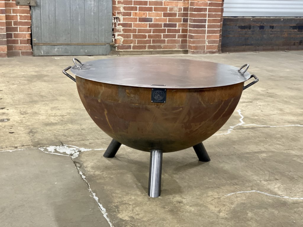 41" Rainproof Round Fire Pit Cover (To Be Used Over Snuffer Lid