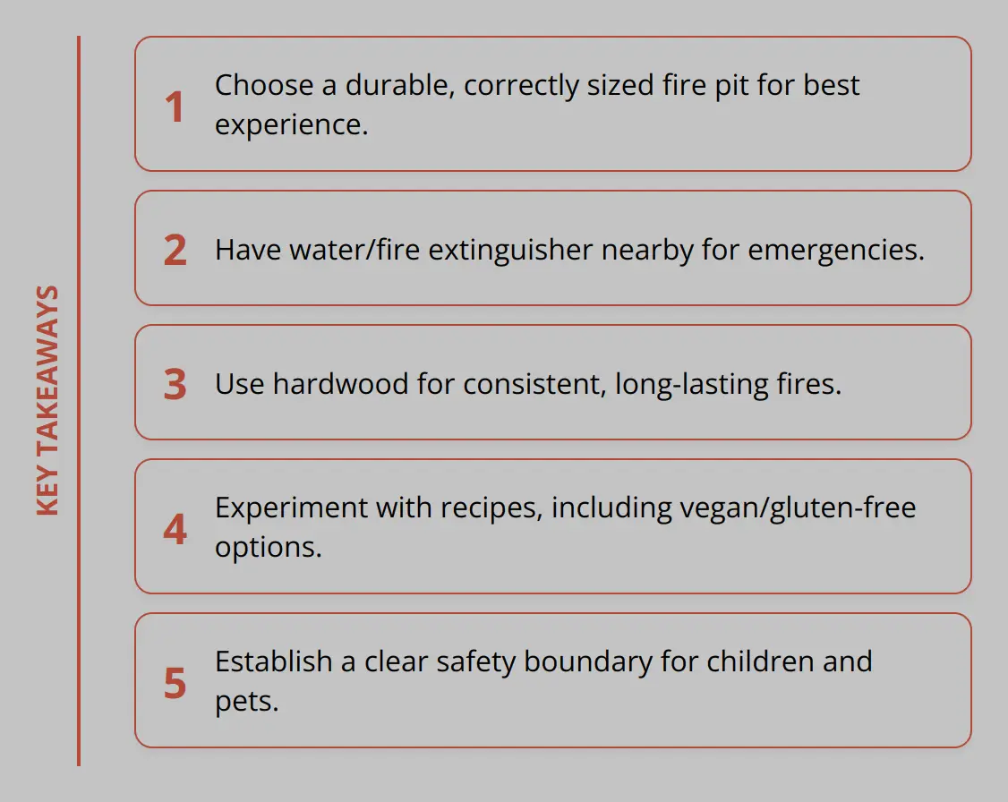 Key Takeaways - Backyard S&Apos;Mores Ideas: All You Need To Know