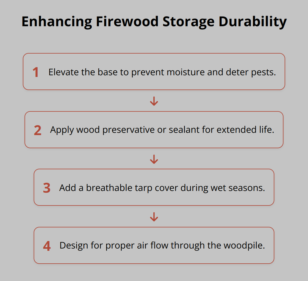 Flow Chart - Enhancing Firewood Storage Durability