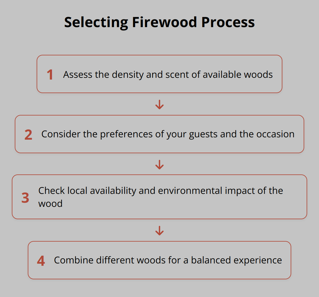 Flow Chart - Selecting Firewood Process