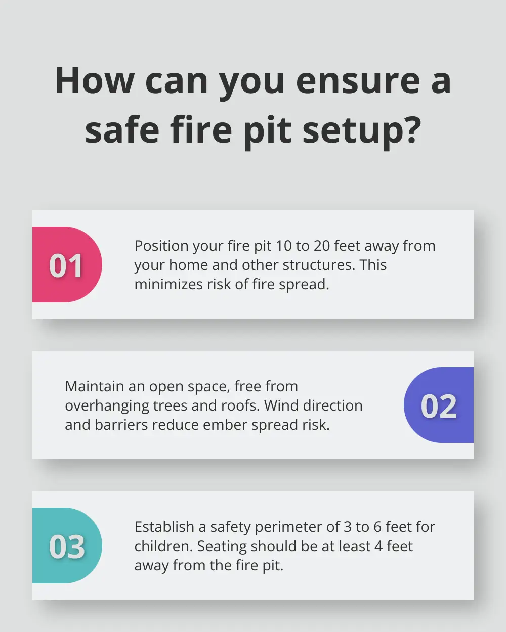 Fact - How Can You Ensure A Safe Fire Pit Setup?