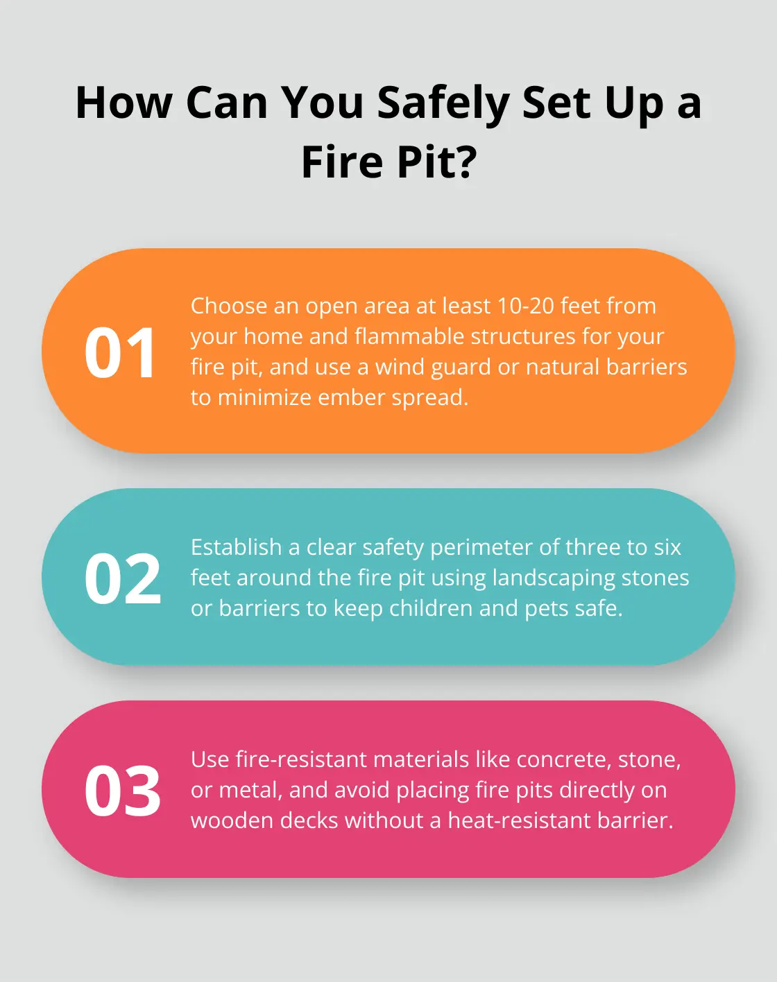 Fact - How Can You Safely Set Up A Fire Pit?