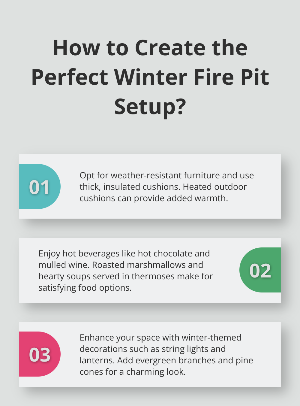 Fact - How to Create the Perfect Winter Fire Pit Setup?