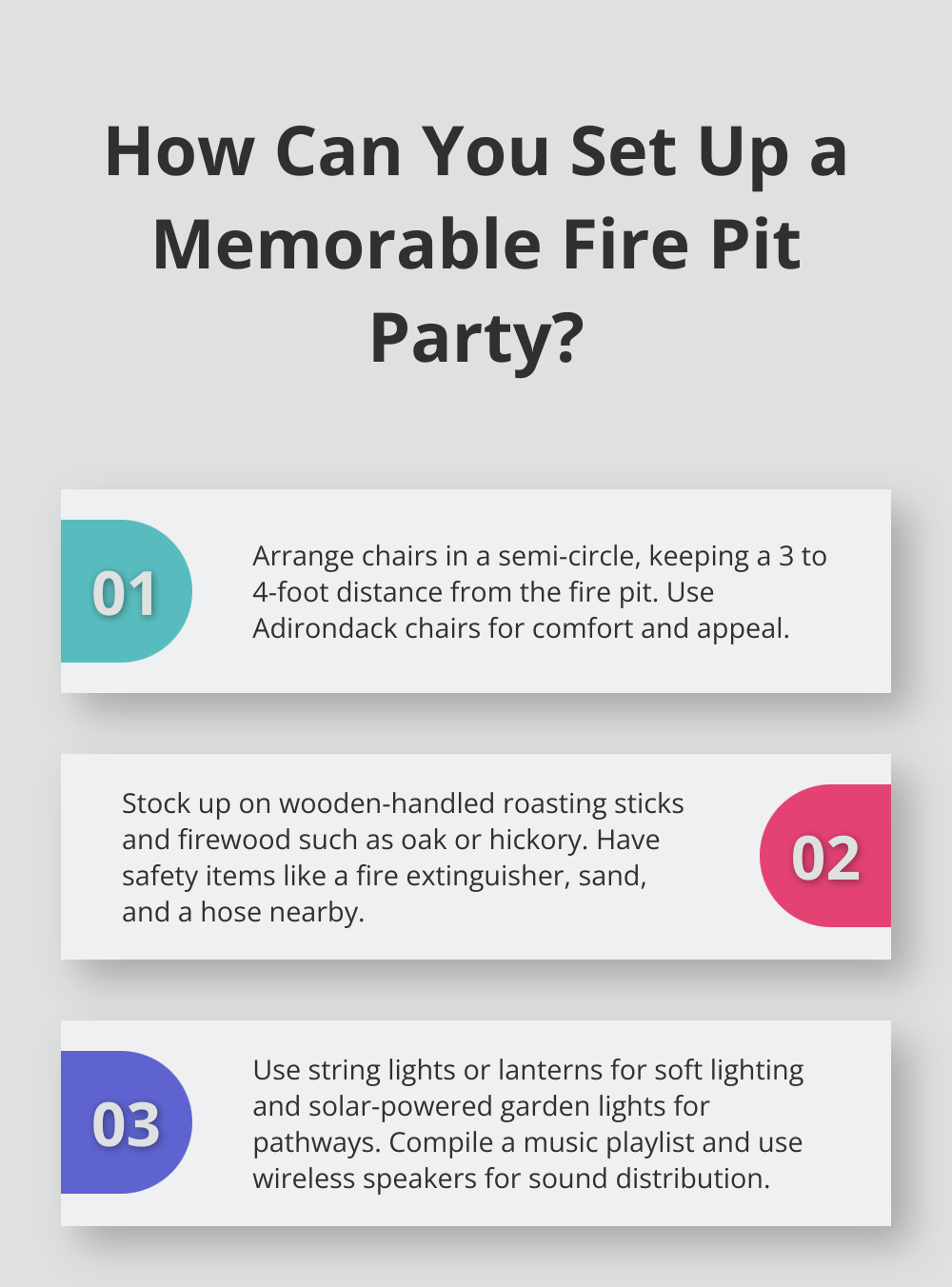 Fact - How Can You Set Up a Memorable Fire Pit Party?