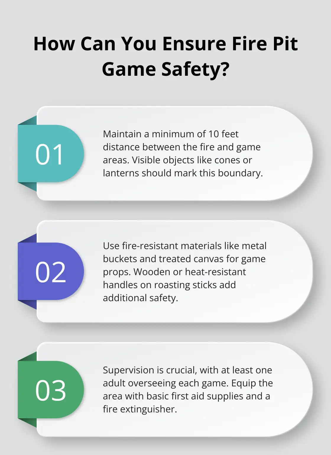 Fact - How Can You Ensure Fire Pit Game Safety?
