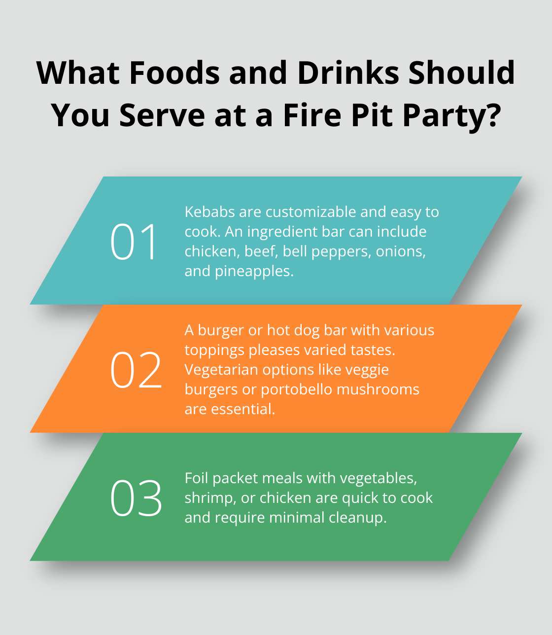 Fact - What Foods and Drinks Should You Serve at a Fire Pit Party?
