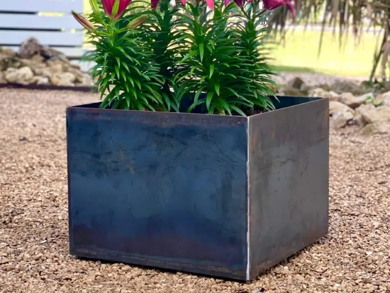 S&S Fire Pits Corten Box 16X16X12 03 Scaled