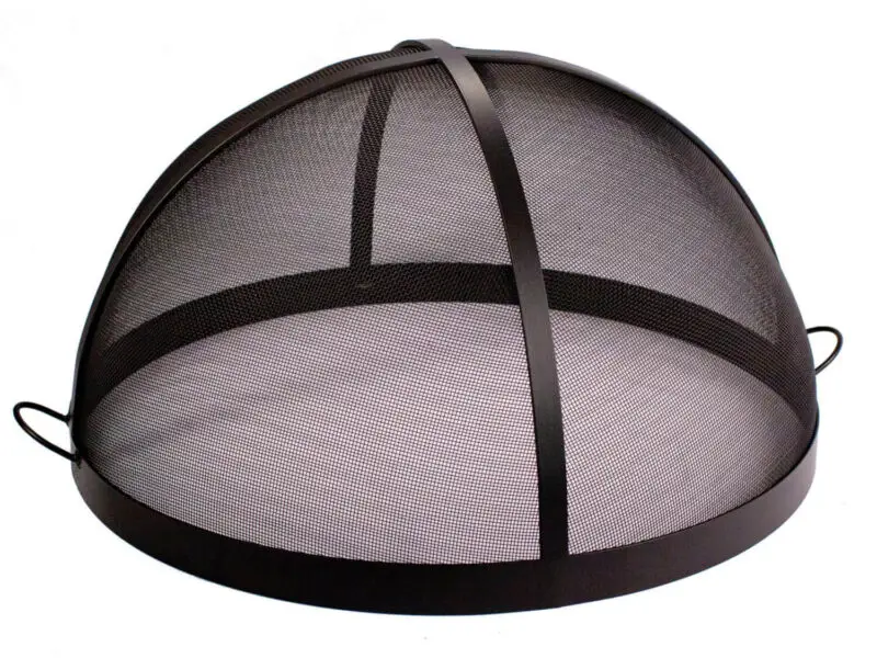 Domed Fire Pit Screen Sq