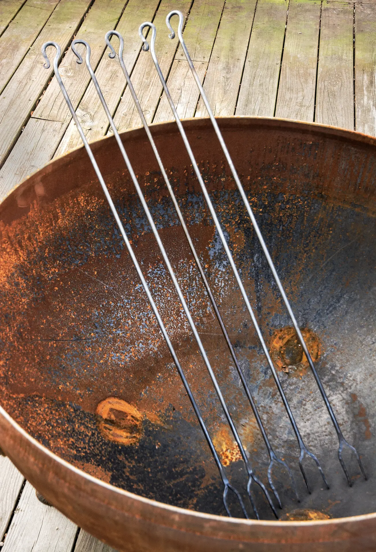 Set Of 2 Handcrafted Marshmallow And Hot Dog Forks - Image 3